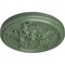 Ekena Millwork Katheryn Ceiling Medallion (Fits Canopies up to 2 1/8"), 14 1/2"OD x 2 3/4"P, Athenian Green CM14KTAGF - alternate 2
